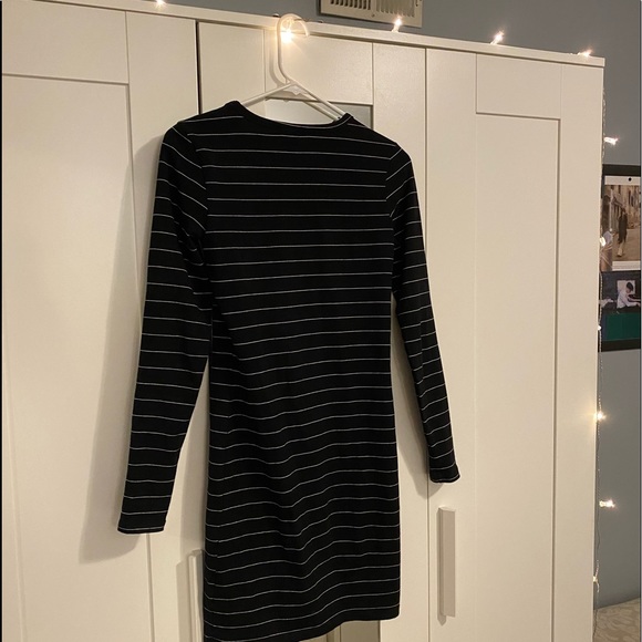 Striped Bodycon Dress - Picture 2 of 3